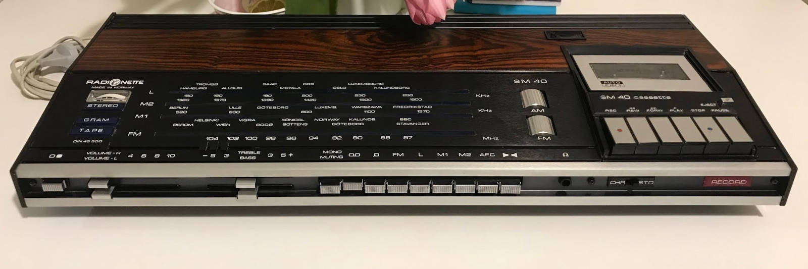 Radionette SM 40 C et SM 40-1 C