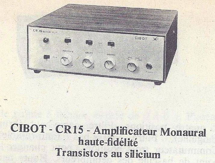 Cibot Radio CR 15