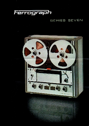 Ferrograph Series Seven brochure