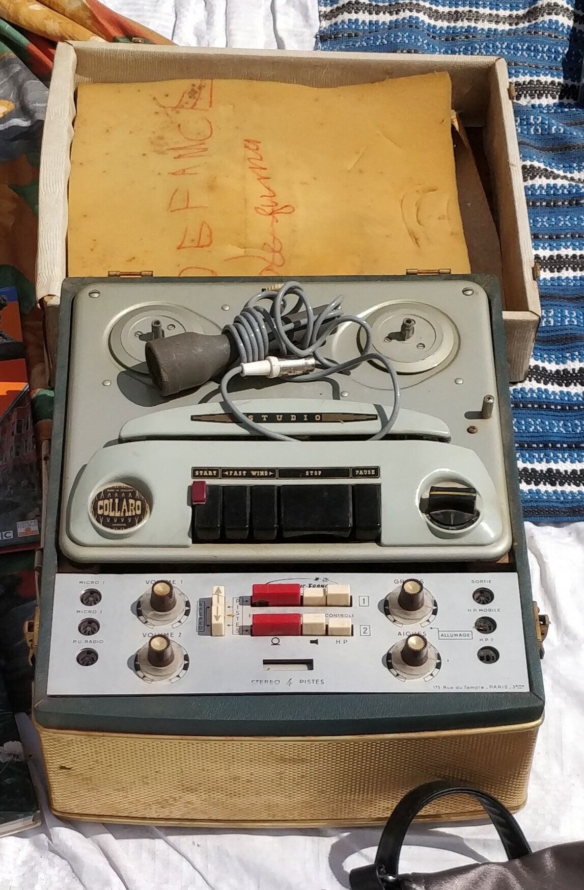 Collaro Studio Tape Deck