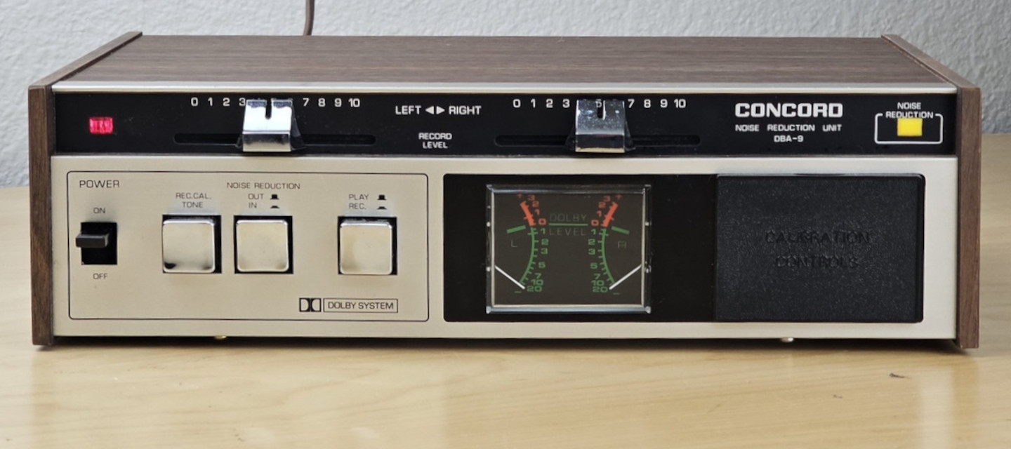 Concord (USA) DBA-9 Dolby Noise Reduction Unit