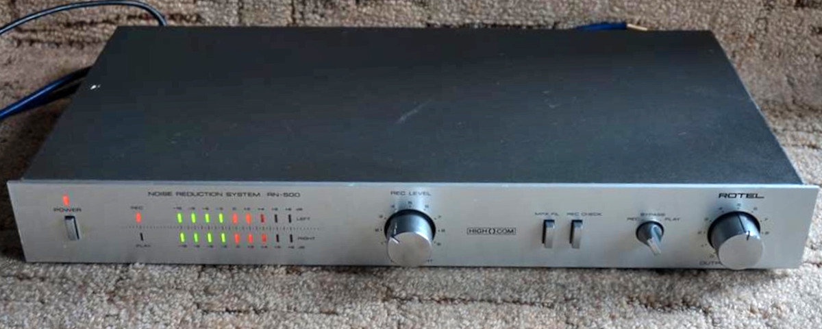 Rotel RN-500 High-Com Noise Reduction System