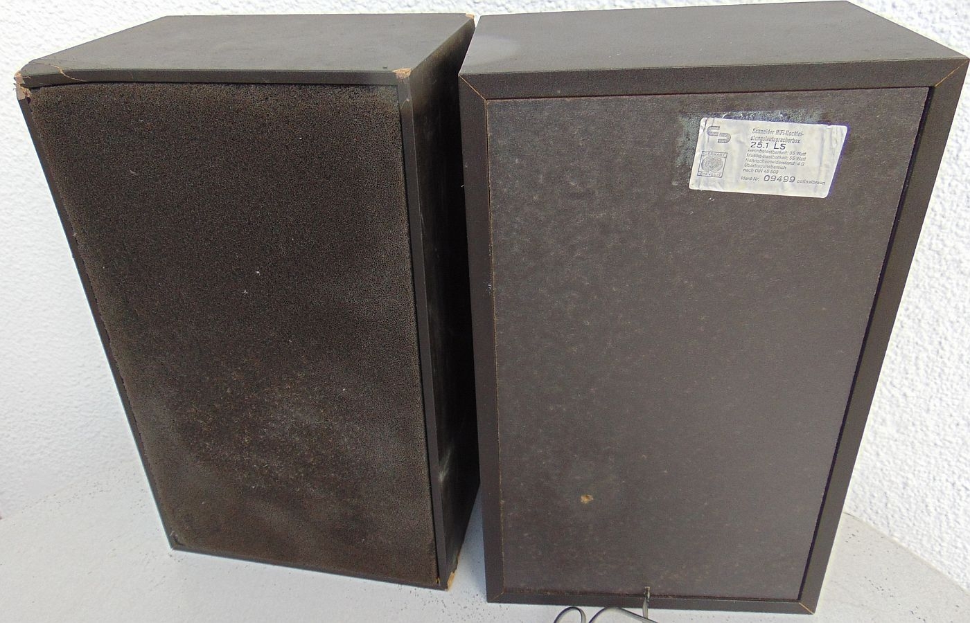 Schneider Rundfunkwerke - Schneider Electronics (Türkheim) HiFi-Hochleistungslautsprecherbox 25.1 LS