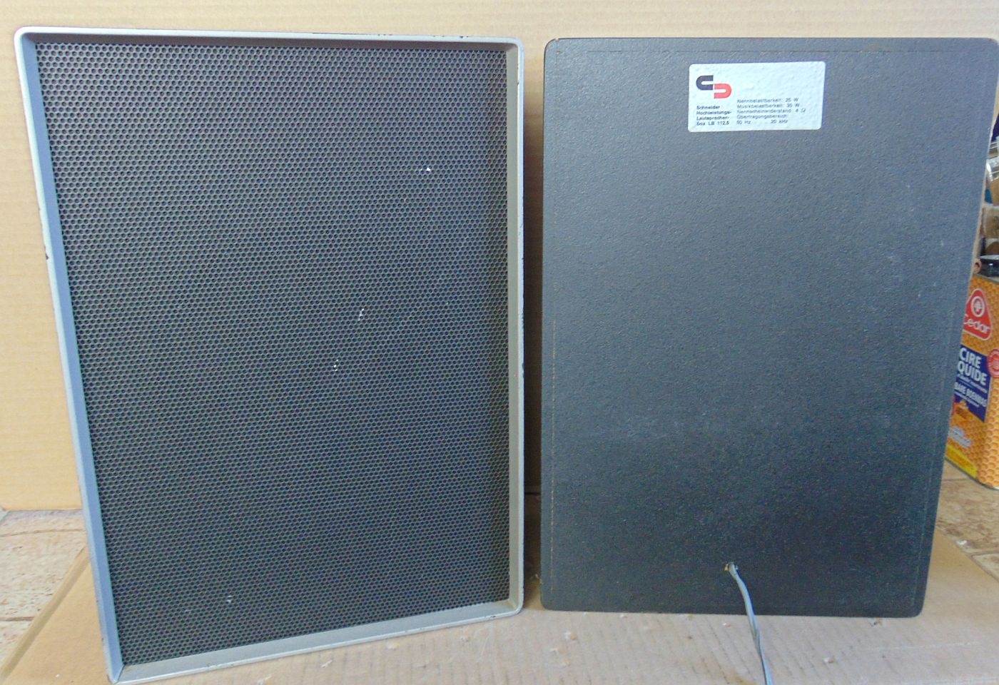 Schneider Rundfunkwerke - Schneider Electronics (Türkheim) Hochleistungslautsprecherbox 112.5