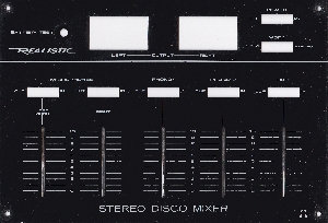Realistic Stereo Disco Mixer Type 32-1100A