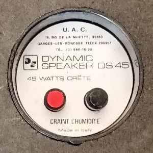 étiquette signalétique
