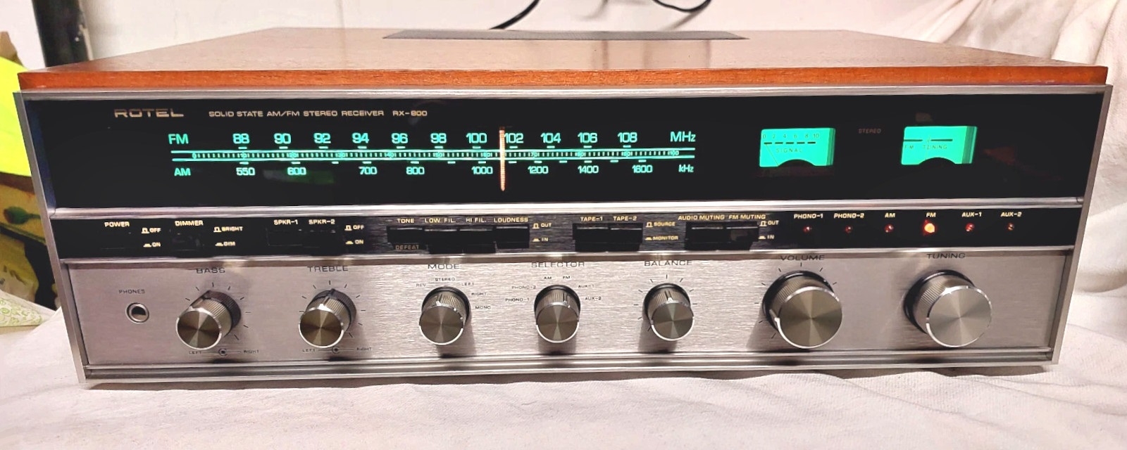 Rotel RX-800 (General Export Version)