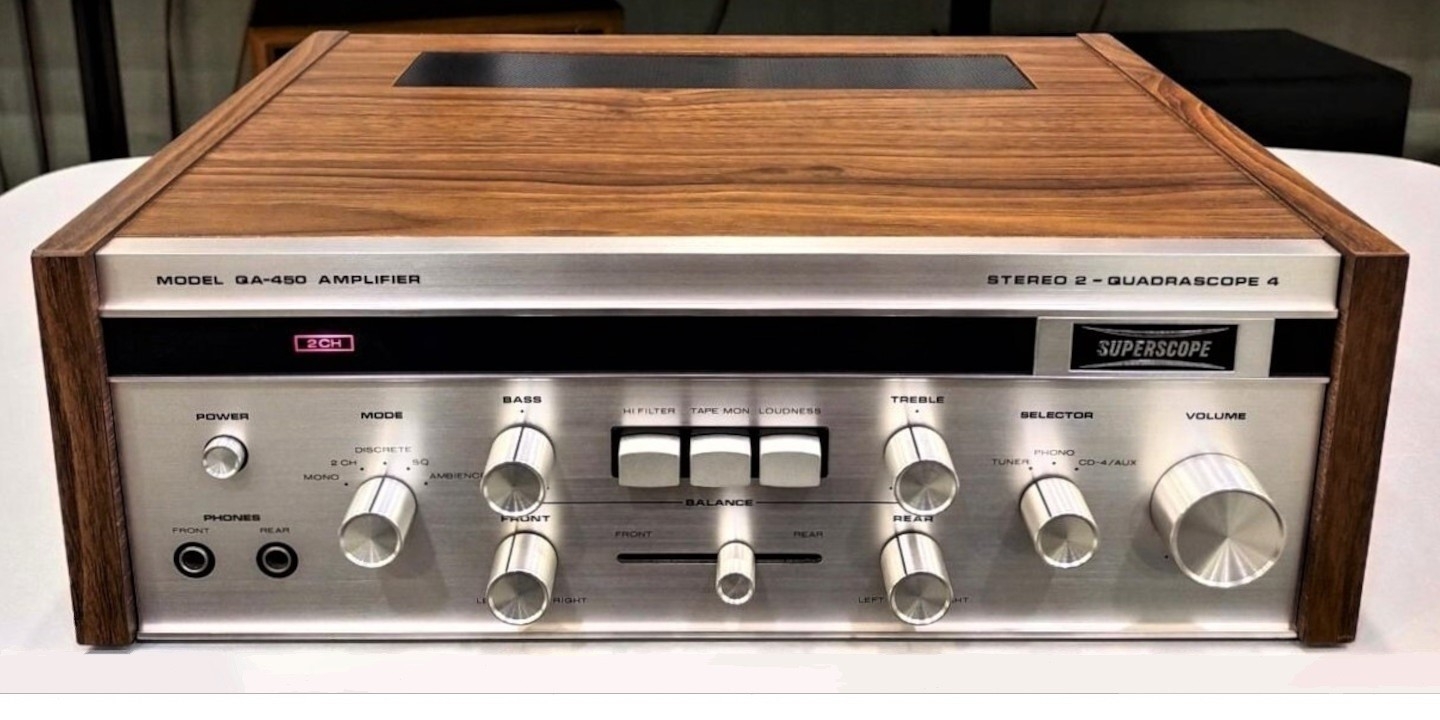 Superscope QA-450 Stereo 2 - Quadrascope 4