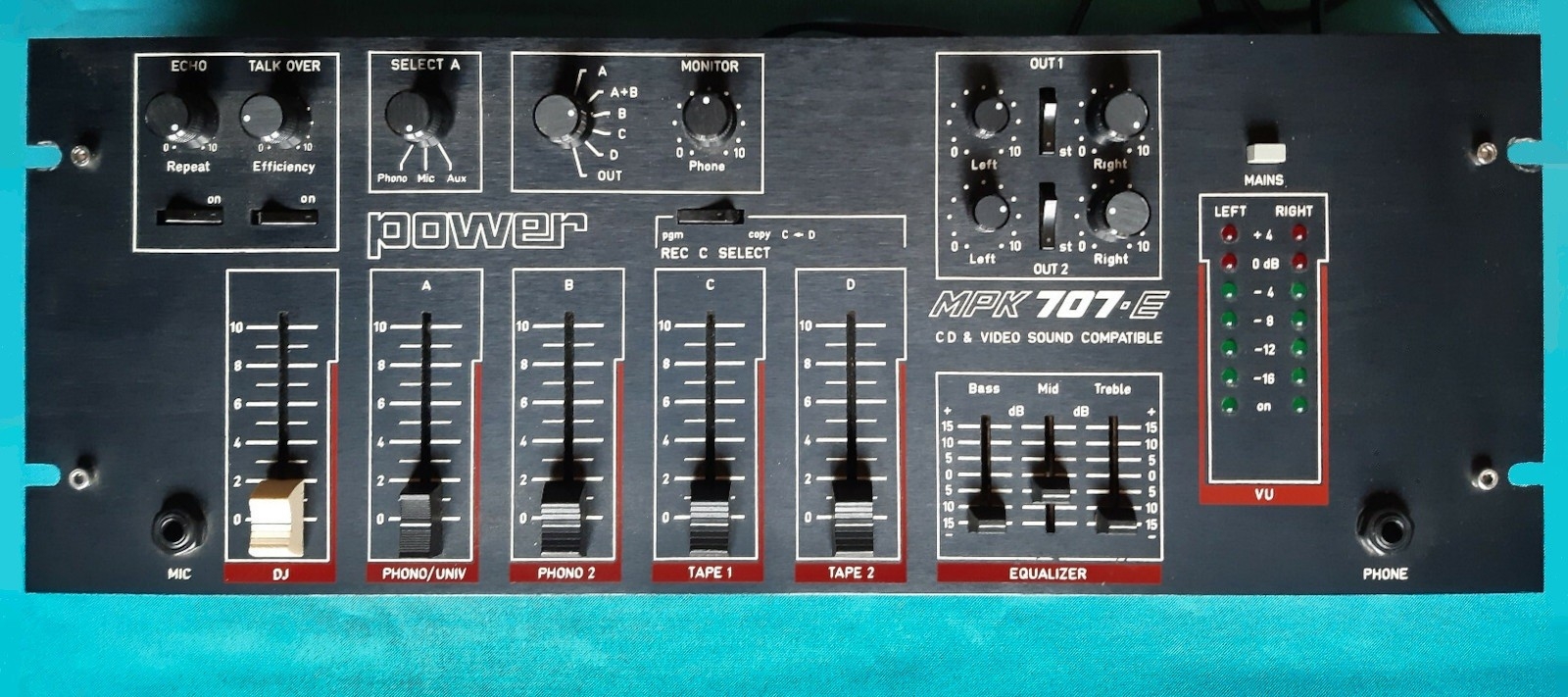 Power Acoustics MPK 707-E