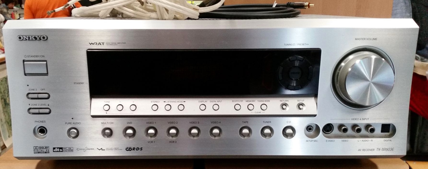 Onkyo TX-SR 603 E et X