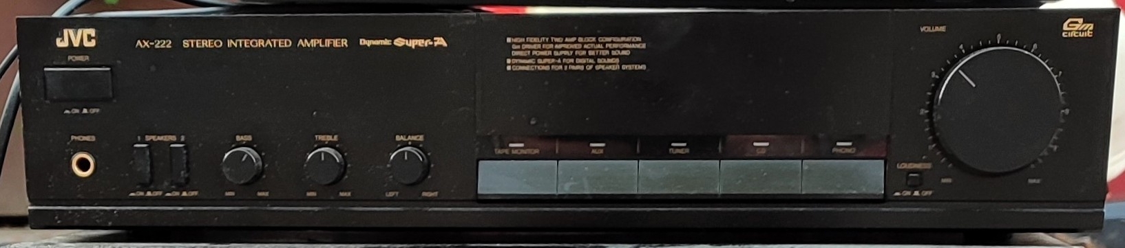 JVC AX-222 BK