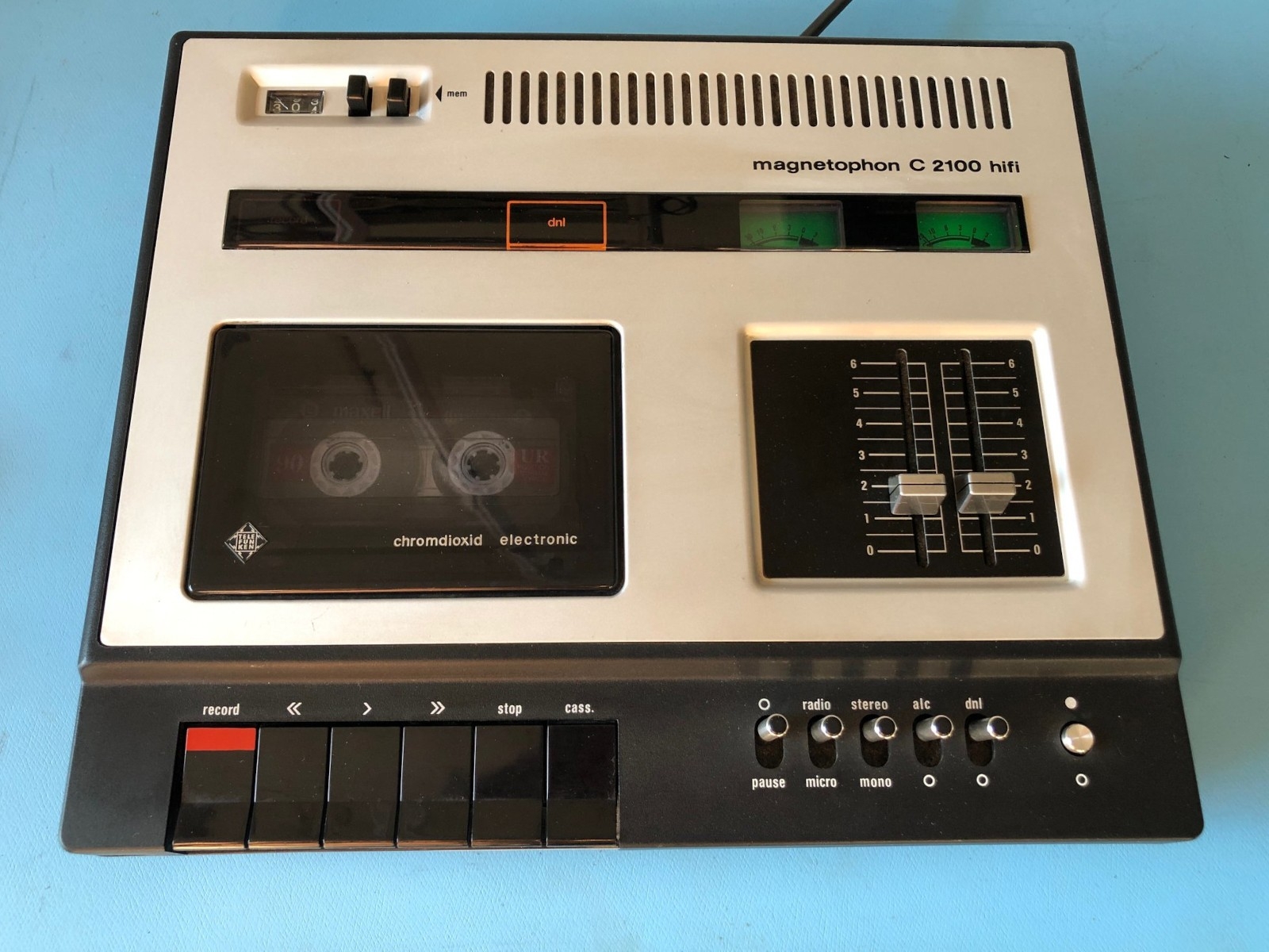 Telefunken Magnetophon C 2100 hifi