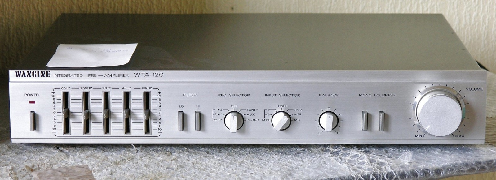 Wangine WTA-120 Pre-amplifier