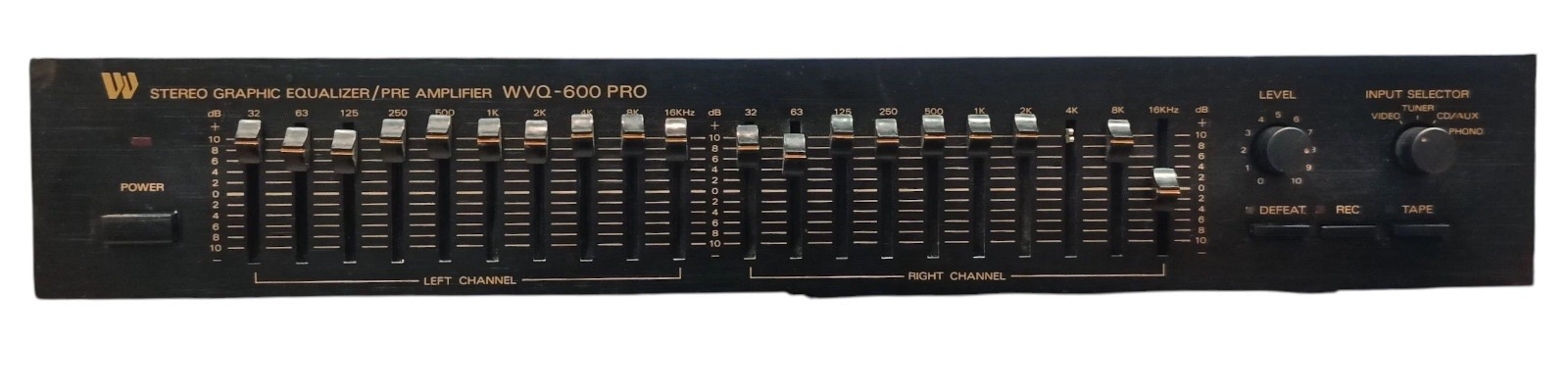 Wangine WVQ-600 PRO Graphic Equalizer