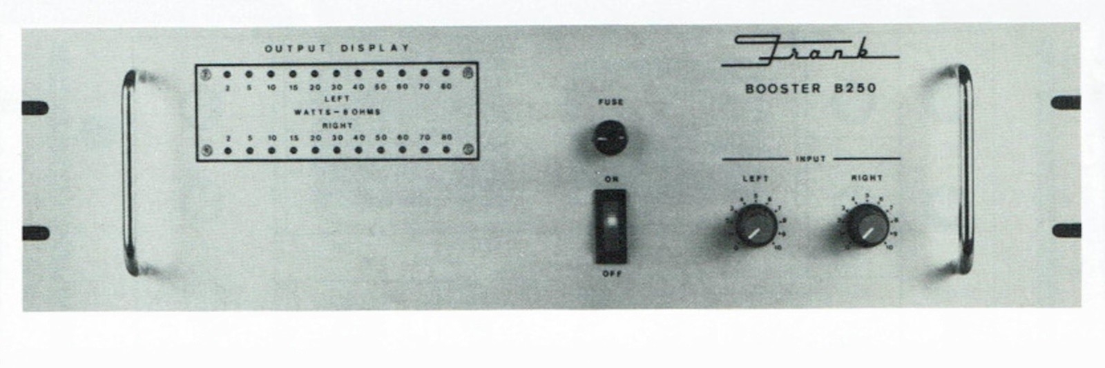 Frank B 250 Booster