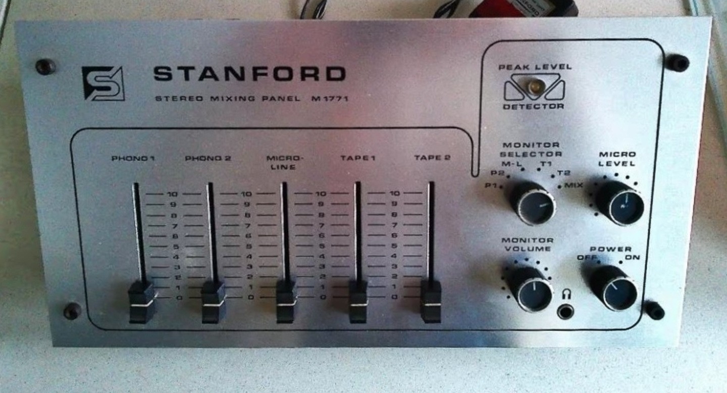 Stanford M 1771 Stereo Mixing Panel