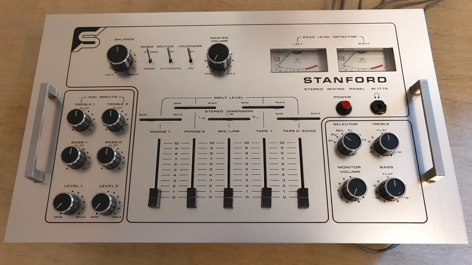 Stanford M 1776 Stereo Mixing Panel