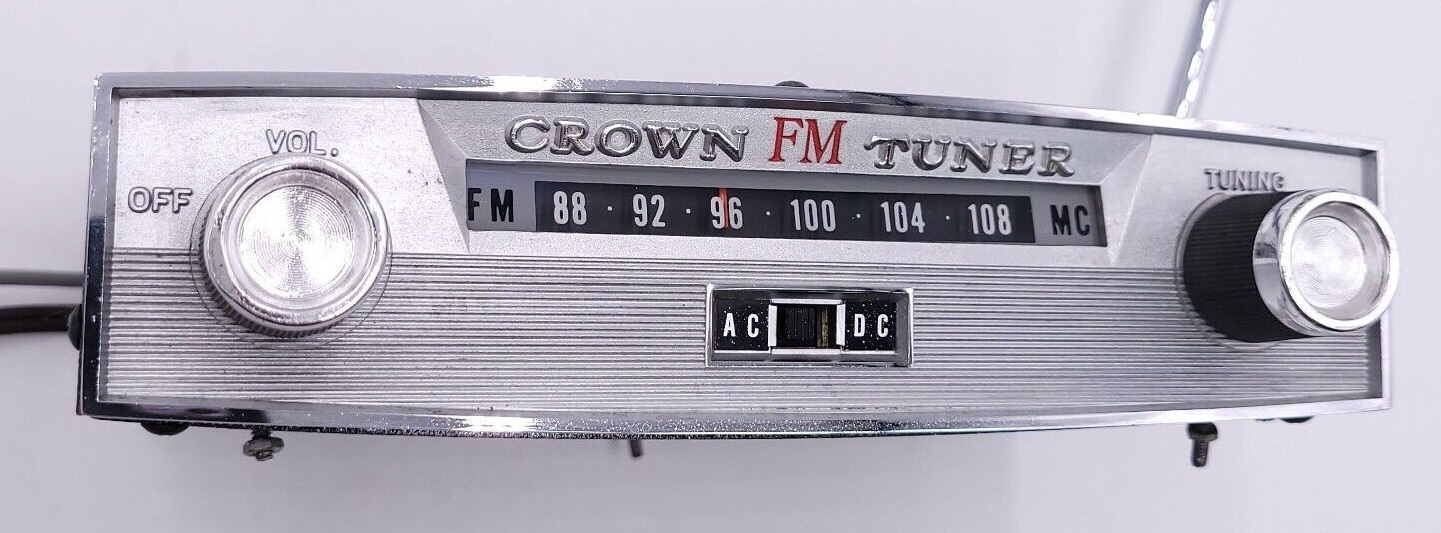 Crown (JP) Tuner FM 100