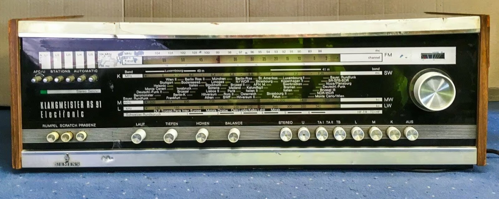 Siemens RS 91 Klangmeister Electronic