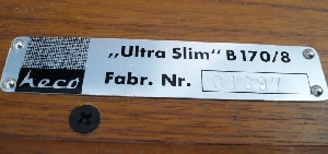 Version B 170/8 en 8 ohms