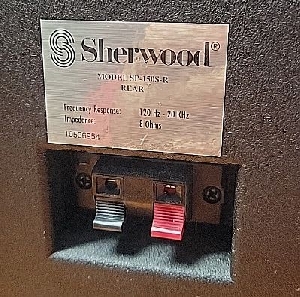 Sherwood SP-150 S-R arrière