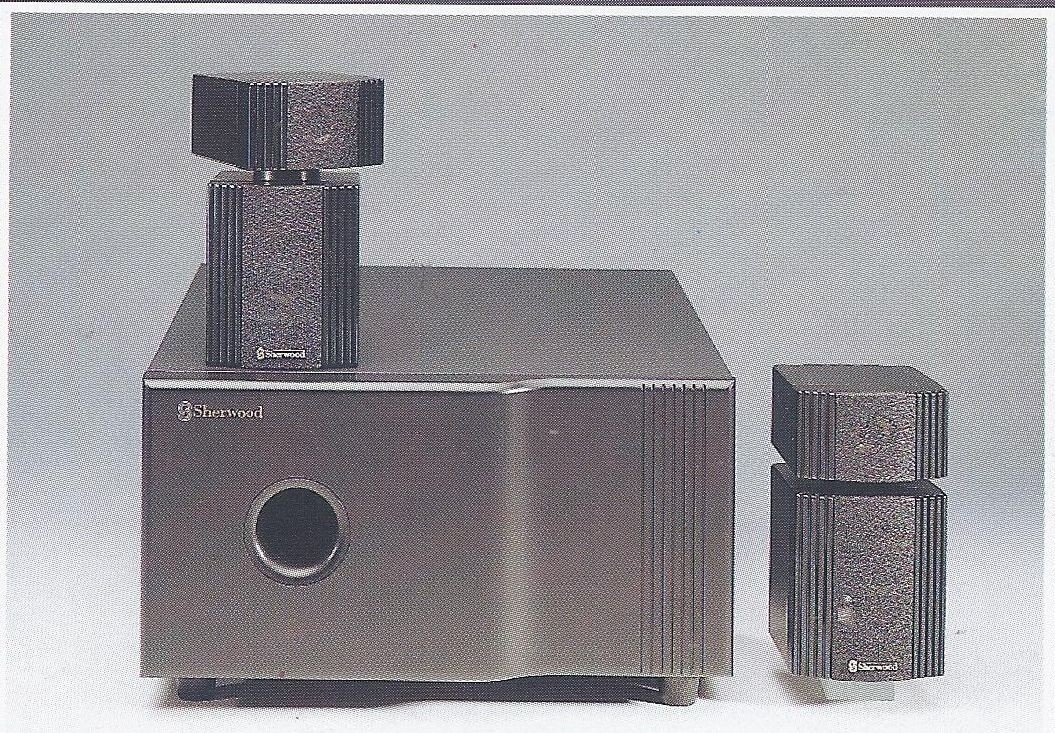 Sherwood SP-750 (Subwoofer + Satellites)
