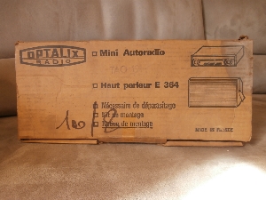 Carton d` emballage complet